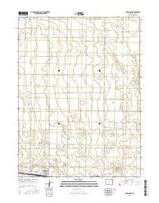Yuma North Colorado Current topographic map, 1:24000 scale, 7.5 X 7.5 Minute, Year 2016