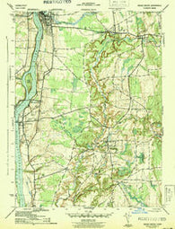 Broad Brook Connecticut Historical topographic map, 1:31680 scale, 7.5 X 7.5 Minute, Year 1944