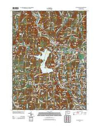 Collinsville Connecticut Historical topographic map, 1:24000 scale, 7.5 X 7.5 Minute, Year 2012