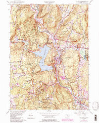 Collinsville Connecticut Historical topographic map, 1:24000 scale, 7.5 X 7.5 Minute, Year 1956