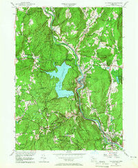Collinsville Connecticut Historical topographic map, 1:24000 scale, 7.5 X 7.5 Minute, Year 1956