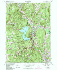 Collinsville Connecticut Historical topographic map, 1:24000 scale, 7.5 X 7.5 Minute, Year 1956