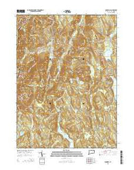 Cornwall Connecticut Current topographic map, 1:24000 scale, 7.5 X 7.5 Minute, Year 2015