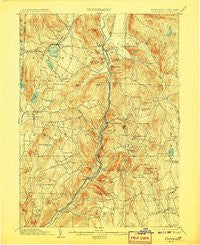 Cornwall Connecticut Historical topographic map, 1:62500 scale, 15 X 15 Minute, Year 1903