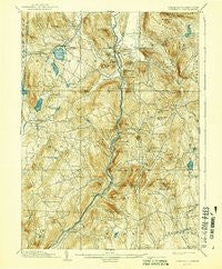 Cornwall Connecticut Historical topographic map, 1:62500 scale, 15 X 15 Minute, Year 1903