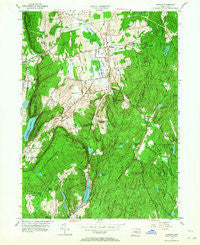 Durham Connecticut Historical topographic map, 1:24000 scale, 7.5 X 7.5 Minute, Year 1953