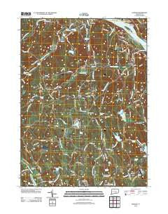 Haddam Connecticut Historical topographic map, 1:24000 scale, 7.5 X 7.5 Minute, Year 2012