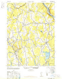 Long Hill Connecticut Historical topographic map, 1:31680 scale, 7.5 X 7.5 Minute, Year 1947
