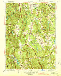 Marlboro Connecticut Historical topographic map, 1:31680 scale, 7.5 X 7.5 Minute, Year 1944