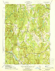 Marlboro Connecticut Historical topographic map, 1:31680 scale, 7.5 X 7.5 Minute, Year 1944