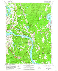 Middle Haddam Connecticut Historical topographic map, 1:24000 scale, 7.5 X 7.5 Minute, Year 1961