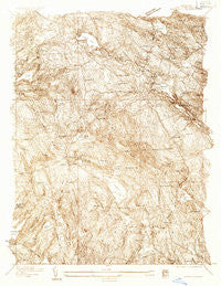 Montville Connecticut Historical topographic map, 1:24000 scale, 7.5 X 7.5 Minute, Year 1935