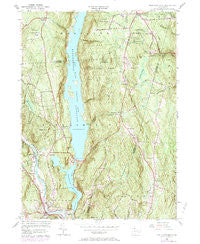 New Hartford Connecticut Historical topographic map, 1:24000 scale, 7.5 X 7.5 Minute, Year 1956