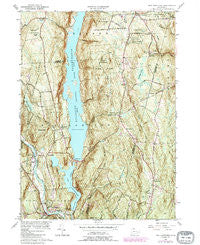 New Hartford Connecticut Historical topographic map, 1:24000 scale, 7.5 X 7.5 Minute, Year 1956