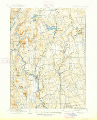 New Milford Connecticut Historical topographic map, 1:62500 scale, 15 X 15 Minute, Year 1904