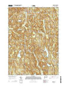 Norfolk Connecticut Current topographic map, 1:24000 scale, 7.5 X 7.5 Minute, Year 2015