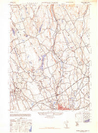 Norwalk North Connecticut Historical topographic map, 1:31680 scale, 7.5 X 7.5 Minute, Year 1943