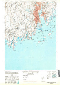Norwalk South Connecticut Historical topographic map, 1:31680 scale, 7.5 X 7.5 Minute, Year 1947