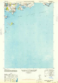 Sherwood Point Connecticut Historical topographic map, 1:31680 scale, 7.5 X 7.5 Minute, Year 1947