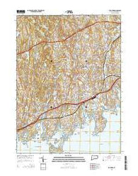 Stamford Connecticut Current topographic map, 1:24000 scale, 7.5 X 7.5 Minute, Year 2015