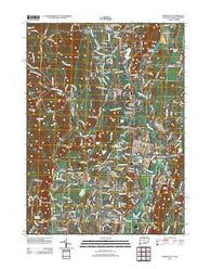 Tariffville Connecticut Historical topographic map, 1:24000 scale, 7.5 X 7.5 Minute, Year 2012