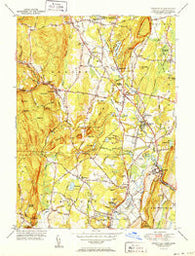 Tariffville Connecticut Historical topographic map, 1:31680 scale, 7.5 X 7.5 Minute, Year 1951