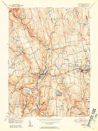Thomaston Connecticut Historical topographic map, 1:31680 scale, 7.5 X 7.5 Minute, Year 1951