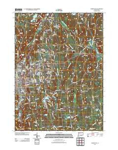 Torrington Connecticut Historical topographic map, 1:24000 scale, 7.5 X 7.5 Minute, Year 2012