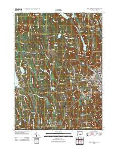 West Torrington Connecticut Historical topographic map, 1:24000 scale, 7.5 X 7.5 Minute, Year 2012