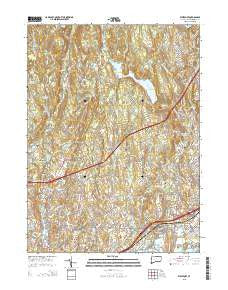 Westport Connecticut Current topographic map, 1:24000 scale, 7.5 X 7.5 Minute, Year 2015