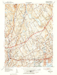 Westport Connecticut Historical topographic map, 1:31680 scale, 7.5 X 7.5 Minute, Year 1951