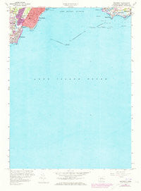 Woodmont Connecticut Historical topographic map, 1:24000 scale, 7.5 X 7.5 Minute, Year 1960