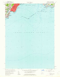 Woodmont Connecticut Historical topographic map, 1:24000 scale, 7.5 X 7.5 Minute, Year 1960