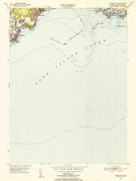 Woodmont Connecticut Historical topographic map, 1:31680 scale, 7.5 X 7.5 Minute, Year 1951