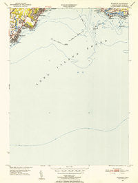 Woodmont Connecticut Historical topographic map, 1:31680 scale, 7.5 X 7.5 Minute, Year 1951