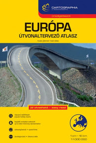 Buy map EUROPE route planning atlas