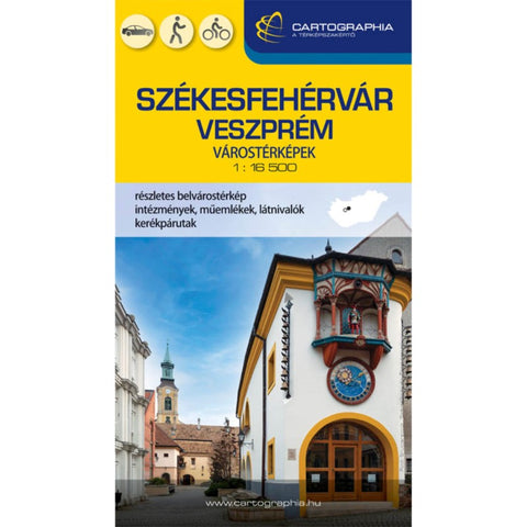 Buy map SZÉKESFEHÉRVÁR, VESZPRÉM map