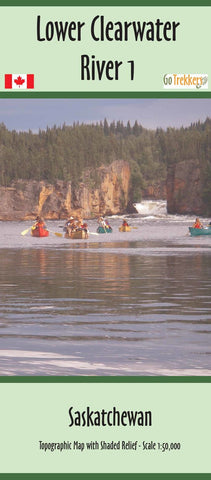 Purchase Clip of canoe map