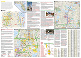 Orlando, Florida DestinationMap by National Geographic Maps - Back of map