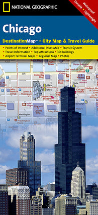 Buy map Chicago, Illinois DestinationMap by National Geographic Maps