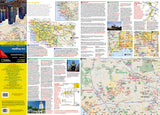 Los Angeles, California DestinationMap by National Geographic Maps - Front of map