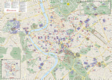 Rome, Italy DestinationMap by National Geographic Maps - Back of map