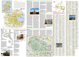 Dublin, Ireland DestinationMap by National Geographic Maps - Back of map