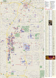 Las Vegas, Nevada DestinationMap by National Geographic Maps - Back of map