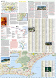 Rio de Janeiro, Brazil DestinationMap by National Geographic Maps - Back of map