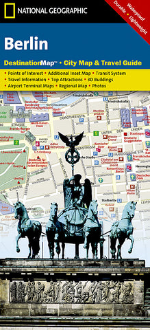 Buy map Berlin, Germany DestinationMap by National Geographic Maps