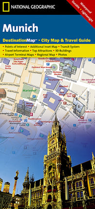 Buy map Munich, Germany DestinationMap by National Geographic Maps