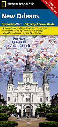 Buy map New Orleans, Louisiana DestinationMap by National Geographic Maps