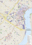 New Orleans, Louisiana DestinationMap by National Geographic Maps - Back of map