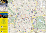 Madrid, Spain DestinationMap by National Geographic Maps - Front of map